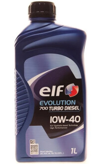 Олива моторна Evolution 700 Turbo Diesel 10W40 1L ELF 216671