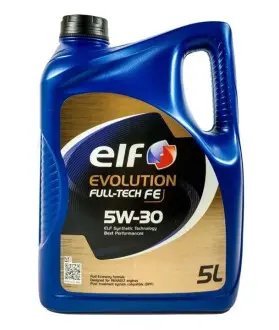 Олива моторна Evolution Full-Tech FE 5W-30 5L ELF 216689