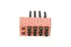 Комплект болтов с головкой системы TORX из черного металла ELRING 008.860 (фото 1)
