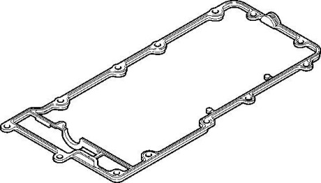 Прокладка клапанной крышки резиновая ELRING 582790