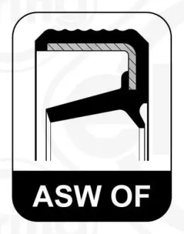 Сальник коленвала резиновый ELRING 928270