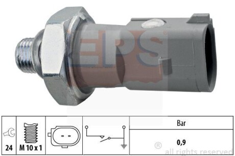 Датчик давления масла (0.9 Bar) VAG Golf V/VI EPS 1.800.197