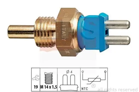 Датчик температуры воды MB OM602 EPS 1.830.139