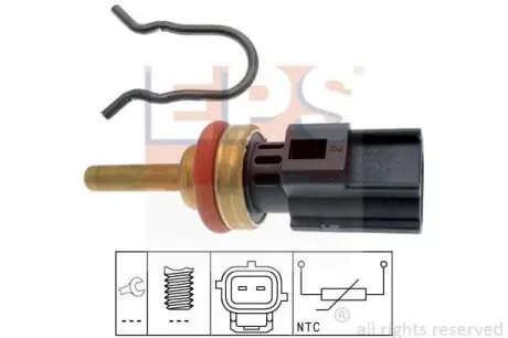 Датчик охолоджуючої рідини Ford Focus 2.5 05-12/Kuga 2.5 08-12/Mondeo 2.5 07-15/Volvo C30/S40/S60/S80 EPS 1.830.346