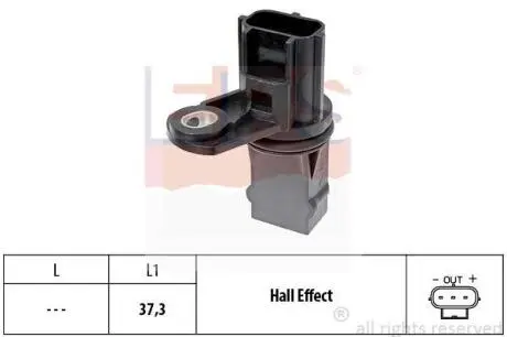 Датчик положения коленвала Ford Focus 1.4/1.6/1.8 98-12/Mondeo 1.8/2.0/2.2TDCI 00-07/Transit Connect 1.8-02-13 EPS 1.953.498