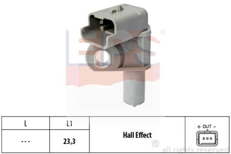 Датчик положення р/вала Ford Focus, Fiesta /Citroen C5 2.0Hdi 01- EPS 1.953.632