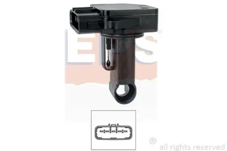 Витратомір повітря Mazda 2, 3, 6 Mitsubishi L200 Toyota, Volvo EPS 1.991.335