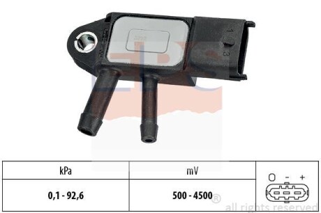 Датчик давления выхлопных газов FIAT/IVECO/CHRYSLER EPS 1.993.292