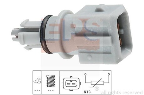 Датчик темп. впуск. воздух PSA/Renault 1.2/1.6 96- EPS 1.994.012