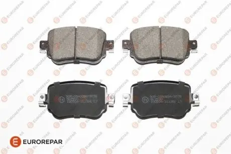 Колодки гальмівні задні EUROREPAR 1639376780