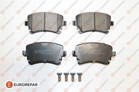 Колодки гальмівні задні EUROREPAR 1639377180
