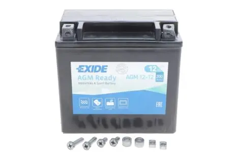 Стартерная батарея (аккумулятор) EXIDE DSC_AGM12-12