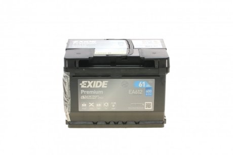 Стартерная батарея (аккумулятор) EXIDE EA612