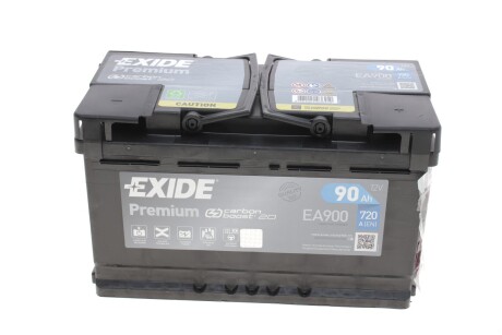 Стартерная батарея (аккумулятор) EXIDE EA900