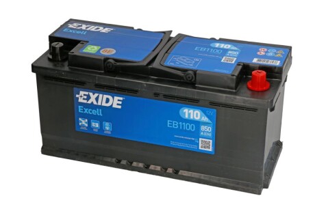 Стартерная батарея (аккумулятор) EXIDE EB1100