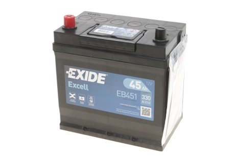 Стартерна батарея (акумулятор) EXIDE EB451