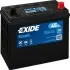Стартерная батарея (аккумулятор) EXIDE EB454 (фото 5)