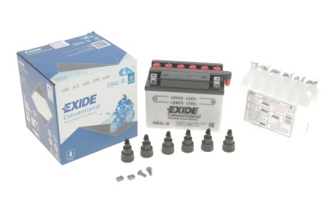 Стартерная батарея (аккумулятор) EXIDE EB4L-B