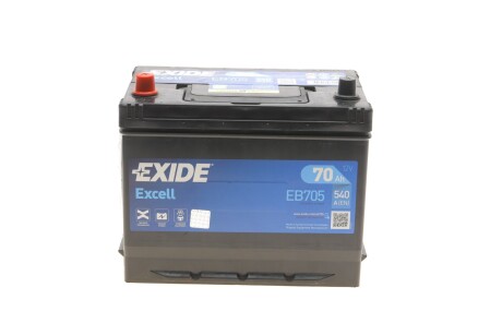 Стартерная батарея (аккумулятор) EXIDE EB705