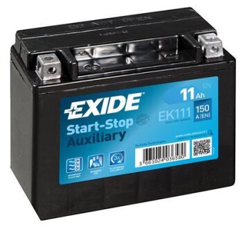 Стартерна батарея (акумулятор) EXIDE EK111