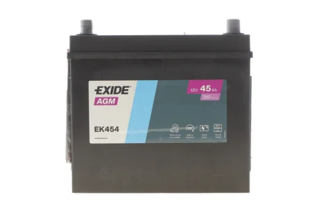 Стартерная батарея (аккумулятор) EXIDE EK454