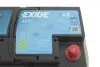 Стартерная батарея (аккумулятор) EXIDE EK600 (фото 2)