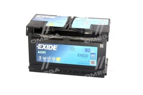Стартерная батарея (аккумулятор) EXIDE EK820