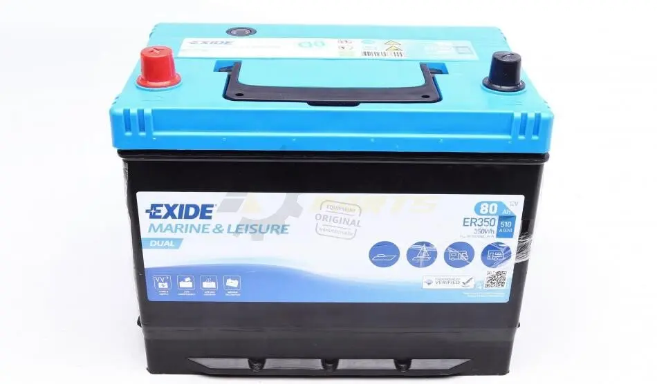 Стартерна батарея (акумулятор) EXIDE ER350 (фото 1)