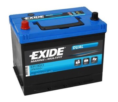 Стартерна батарея (акумулятор) EXIDE ER350