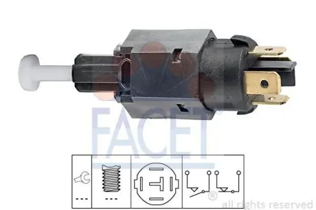 Датчик ввімкнення стоп-сигналу FACET 7.1065