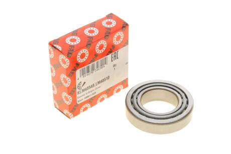 Підшипник кпп роликовий FAG KLM48548.LM48510