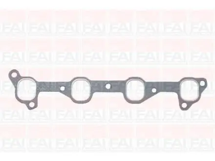 Прокладка выпускного коллектора Opel Ascona C 1.6D 82-/Kadett 82-/Vectra A 1,7D 92- (16DA/17DR/X17DTL) FAI AUTOPARTS EM744