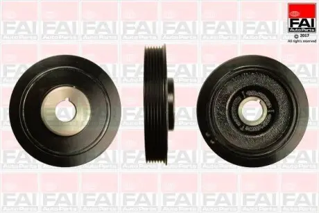 Шкив коленвала Citroen/Fiat/Peugeot 1.9D/2.0HD 98- FAI AUTOPARTS FVD1007