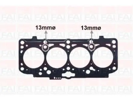 Прокладка ГБЦ (1,71mm) Ауди А3 VW Golf/Bora/Polo 1.9T FAI AUTOPARTS HG1011B
