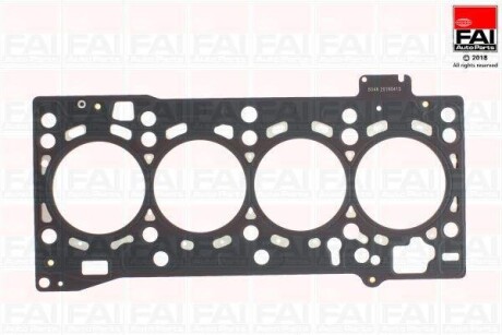 Прокладка ГБЦ 1.55mm (1отв.) VW GOLF 1.6TDI 13-20, VW PASSAT 1.6TDI 14- AUDI A3 1.6TDI 12-20 SKODA OCTAVIA 1.6TDI 12-20 FAI AUTOPARTS HG1718