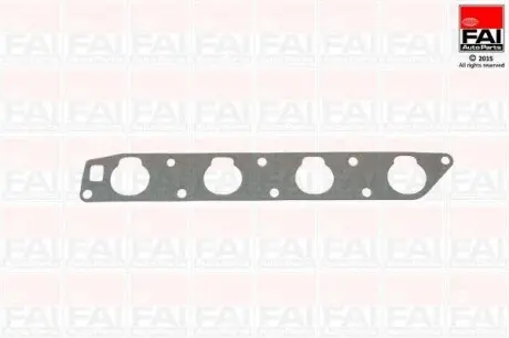 Прокладка впускного коллектора Opel Vectra B 2.0 96-/Omega B 2.0 94- (X18XE/X20XEV/X22XE) FAI AUTOPARTS IM741