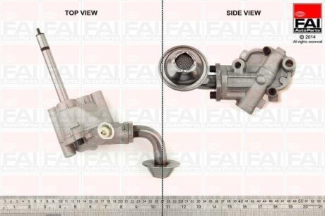 Масляна помпа 1.9D/TD VW T4 (ABL/1X) FAI AUTOPARTS OP229