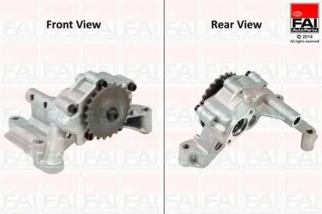 Масляный насос VAG A3/A4/A5/A6/Q5/Suoerb/Golf VI/Passat/Passat CC/Tiguan 2.0Tdi 03- FAI AUTOPARTS OP309