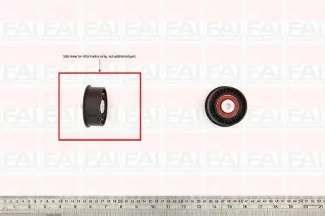 Ролик ремня приводного Opel 1.6 16V 93- FAI AUTOPARTS T9400