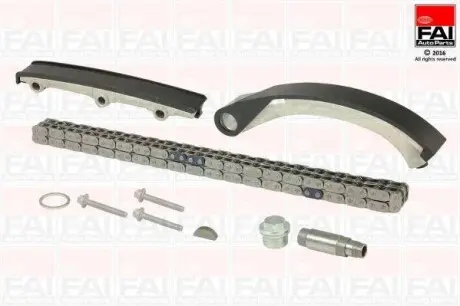 Комплект цепи ГРМ Opel Vectra B 2.0 DTI 00-/Astra G 2.2 DTI 02- FAI AUTOPARTS TCK104
