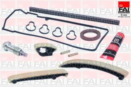 Комплект ланцюга ГРМ (TCK143 з прокладками і сальником наMB OM611 2.2Dci) FAI AUTOPARTS TCK144