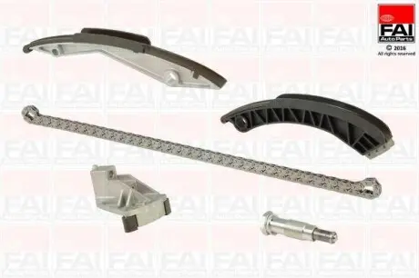 Комплект ланцюга ГРМ права головка (цеп+натяжн.+3 направл.) FAI AUTOPARTS TCK164