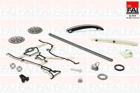Комплект ланцюга ГРМ (з шестернями з ущільненнями) FAI AUTOPARTS TCK4S