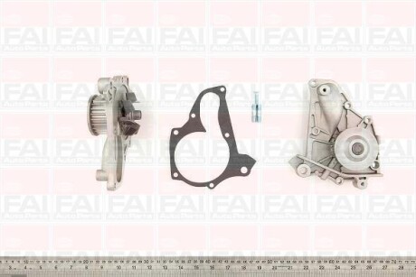 Водяна помпа Toyota Avensis/Camry/Carine NMR2/Picnic/Rav4/Celica 2.0/2.2 97- FAI AUTOPARTS WP2978