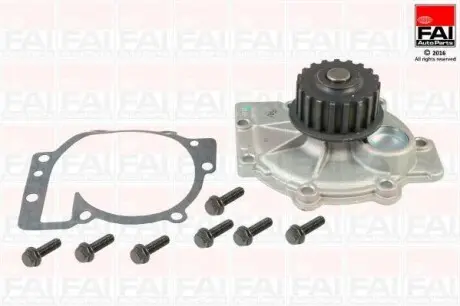 Водяна помпа Renault Focus,Mondeo,Laguna/ Volvo S40,S60,S70 1.6-2.5 07.95- FAI AUTOPARTS WP3090