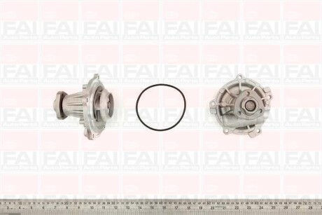 Водяна помпа VAG A4/A6/Felicia/Golf III/Passat/Polo/T-4 1.9SDI/TDI 1994- (1Z/AFF/AFN) FAI AUTOPARTS WP6104