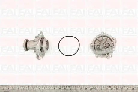 Водяна помпа VAG A4/A6/Felicia/Golf III/Passat/Polo/T-4 1.9SDI/TDI 1994- (1Z/AFF/AFN) FAI AUTOPARTS WP6104 (фото 1)