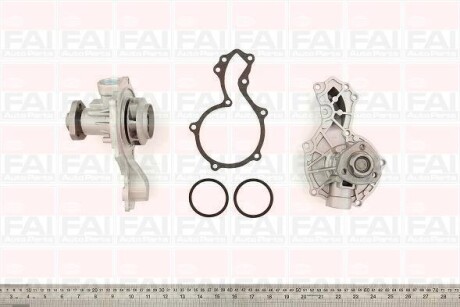 Водяна помпа VAG A4/A6/Passat 1.6/1.8T/2.0 1995- FAI AUTOPARTS WP6105