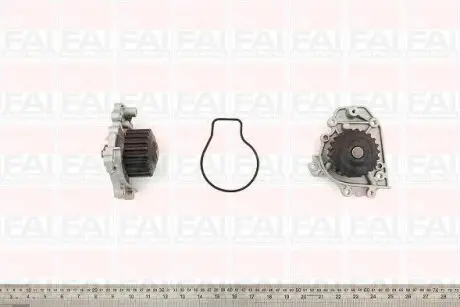 Водяна помпа Honda Civic VI, CRX III, INTEGRA 1.6/1.8 03.92-10.01 FAI AUTOPARTS WP6193