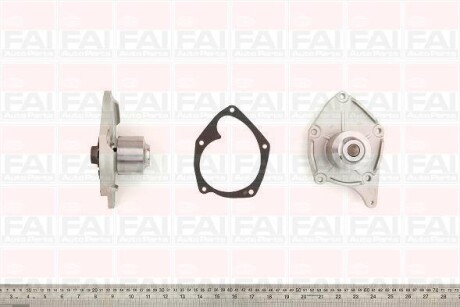 Водяна помпа Renault 1.5DCI K9K FAI AUTOPARTS WP6329